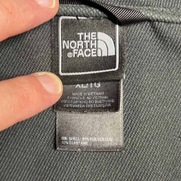 The North Face TNF Apex Jacket Mens XL Black Full Zip Hooded Soft Shell Outdoor - Picture 6 of 10